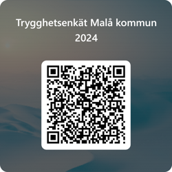 QR-kod till trygghetsenkät